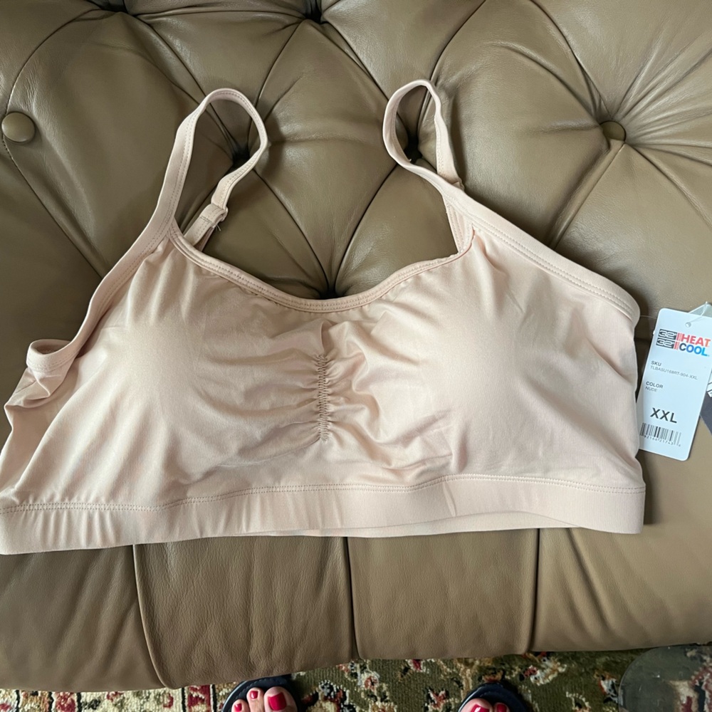 32 Degrees Cool Bralette Cream Seamless Bra Intimates